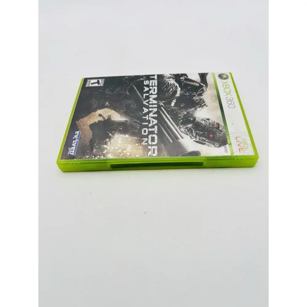 Terminator Salvation Xbox 360 Action Shooter Game CIB Complete Tested Works VG